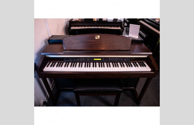Used Yamaha CLP170 Satin Mahogany Digital Piano Complete Package (SN:606319) - Image 1